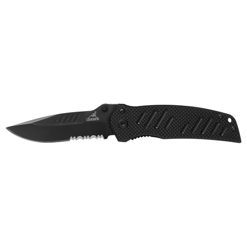 Gerber SWAGGER, Drop Point, Serrated Folding Clip Knife 31-000594 Gerber SWAGGER, Drop Point, Serrated Folding Clip Knife 31-000594