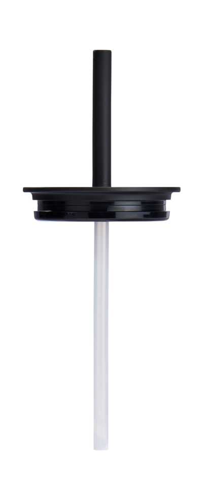 Press-In Straw Lid – Black
