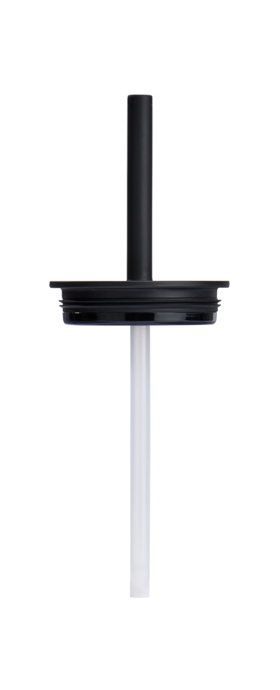 Press-In Straw Lid – Black