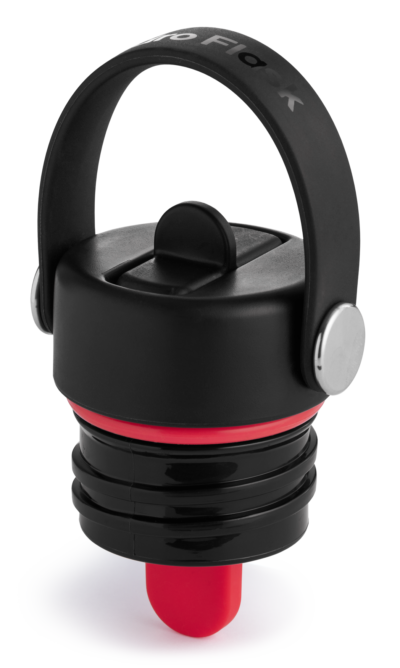 Standard Mouth Flex Straw Cap – Black