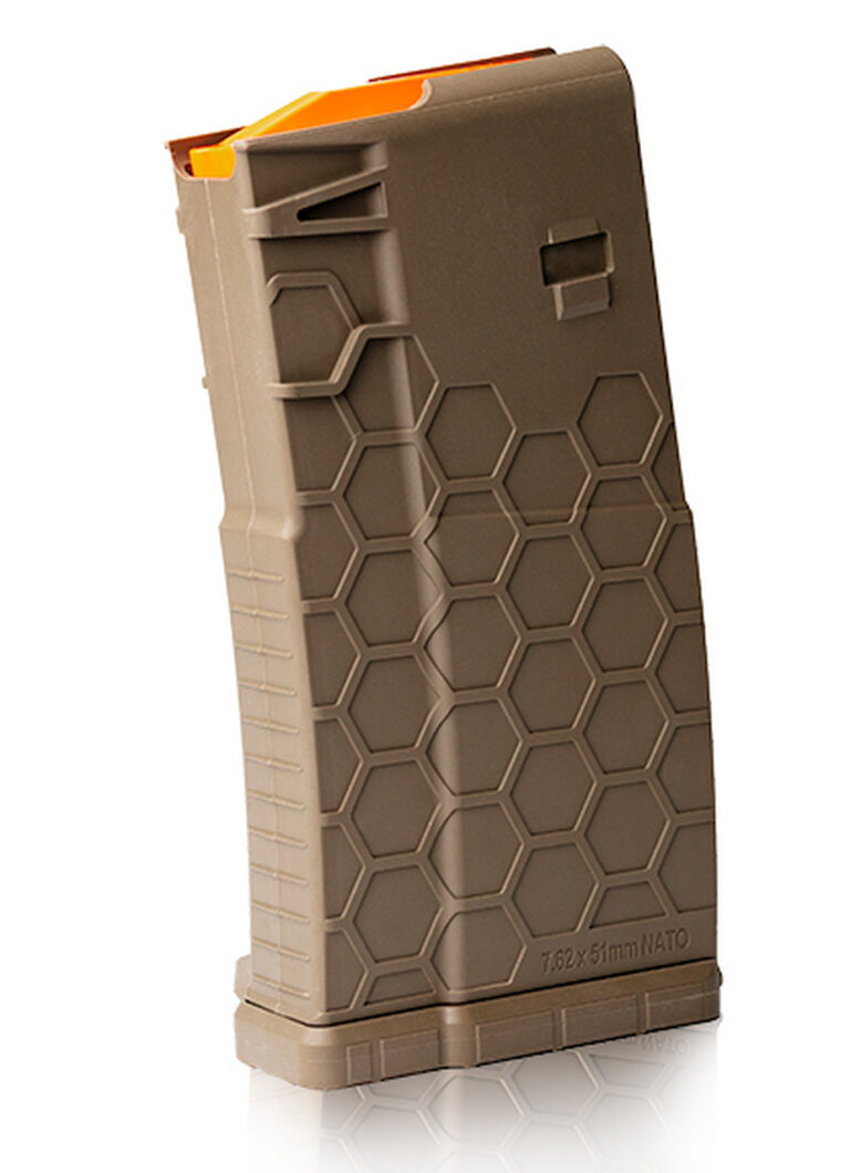 MAG HEXMAG 7.62 20RD FDE MAG HEXMAG 7.62 20RD FDE