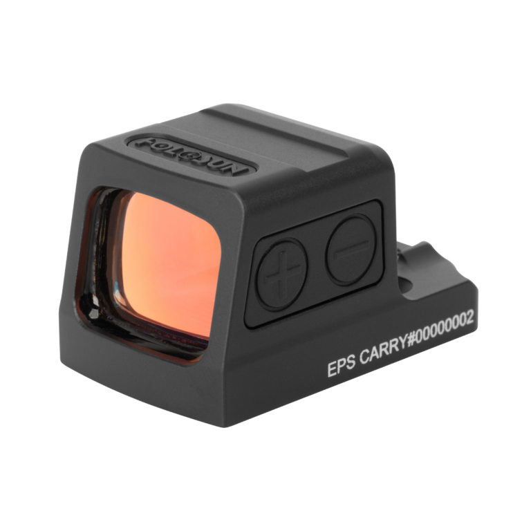 Holosun EPSCARRYGR6 EPS Carry Black Anodized 1 X 0.58″ X 0.77″ 6 MOA Green Dot