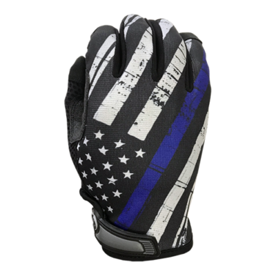 Blue Line Flag – Unlined – Full Finger Gloves
