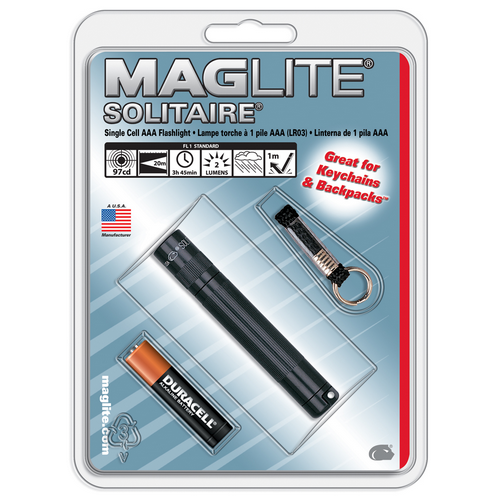 Maglite Solitaire Incandescent Flashlight – Model K3A016