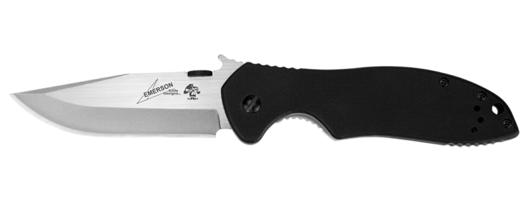 Kershaw Emerson CQC-6K Frame Lock Knife (3.25″ Stonewash D2) Kershaw Emerson CQC-6K Frame Lock Knife (3.25″ Stonewash D2)