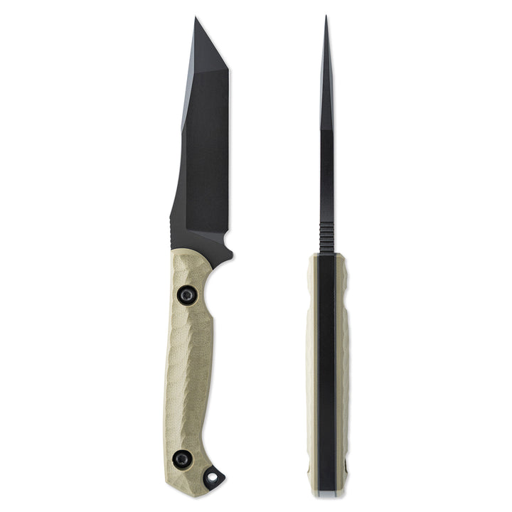 Toor Knives Krypteia T Fixed Knife Ranger Green G-10 Handle Black CPM M4 Blade with Sheath Toor Knives Krypteia T Fixed Knife Ranger Green G-10 Handle Black CPM M4 Blade with Sheath