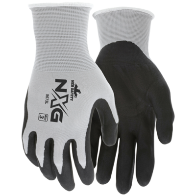 Gray Shell, Black Foam Nitrile, 13 Gauge