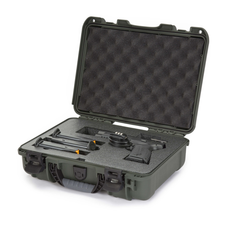 910 Nanuk Case with Foam (21312) for Pistol Optic Ready – Olive 910 Nanuk Case with Foam (21312) for Pistol Optic Ready – Olive