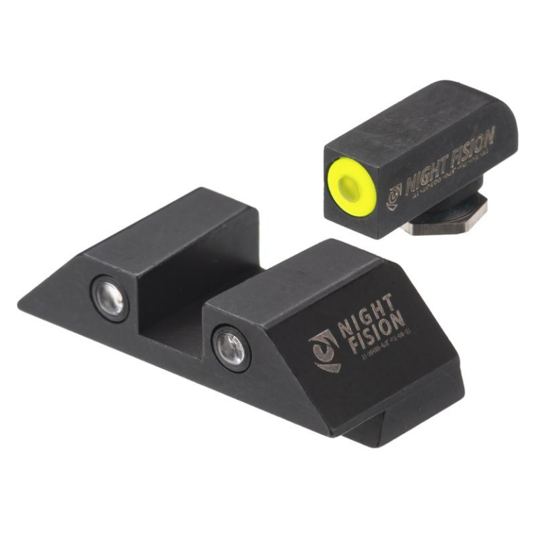 Night Fision GLK001003YGZ Tritium Night Sights for Glock Green Tritium Yellow Outline Front Sight- Green Tritium Black Outline Rear Sight Glock 17/17L/19/22 Night Fision GLK001003YGZ Tritium Night Sights for Glock Green Tritium Yellow Outline Front Sight- Green Tritium Black Outline Rear Sight Glock 17/17L/19/22