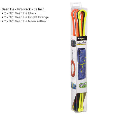 Gear Tie ProPack 32 – 6 Pack – Assorted Colors