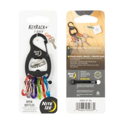 KeyRack+ S-Biner – Stainless Steel
