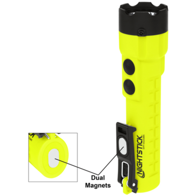 X-Series Intrinsically-Safe Dual-Light Flashlight with Dual Magnets