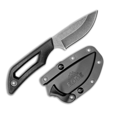 Outdoor Edge Pivot Drop Point Black