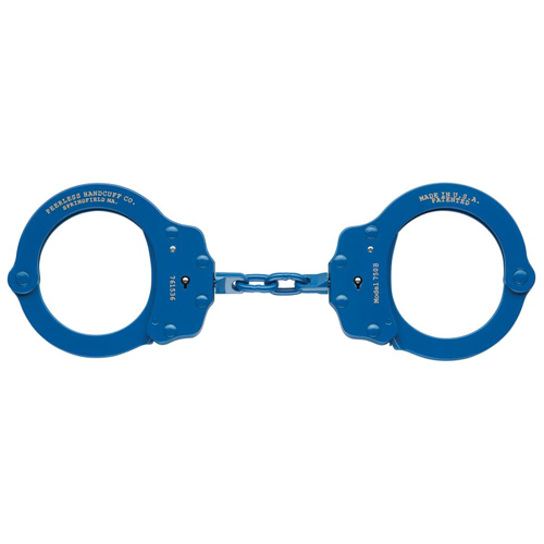 Peerless 750C Chain-Link Handcuffs – Blue Peerless 750C Chain-Link Handcuffs – Blue