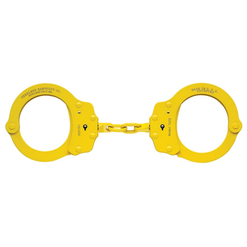 Peerless Model 750C Chain Link Handcuffs – Yellow