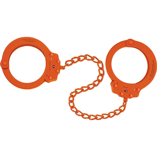 Peerless Model 755C Oversize Leg Irons – Orange Finish