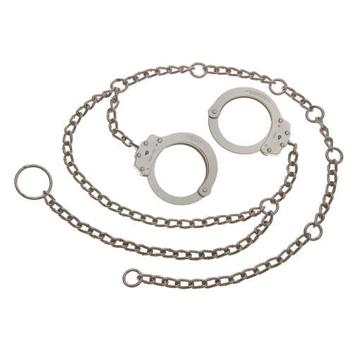 Model 7002C Waist Chain with Oversized Handcuffs Model 7002C Waist Chain with Oversized Handcuffs