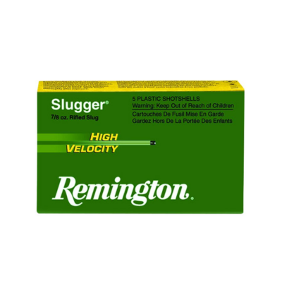 Remington Slugger 12 Gauge 2 3/4” Rifled Slugs