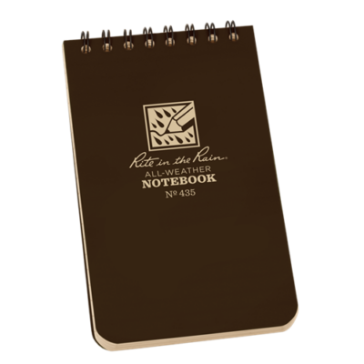 Polydura Top-Spiral Notebook (3” X 5”)