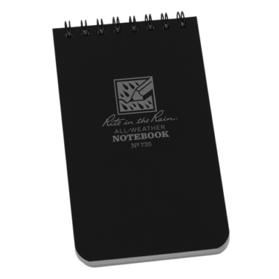Polydura Top-Spiral Notebook (3” X 5”)
