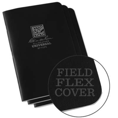Field-Flex Universal Stapled Notebook 4.625 X 7 – 3 Pack