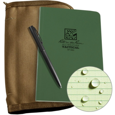 Field Book Kit – Green Book / Tan Cover