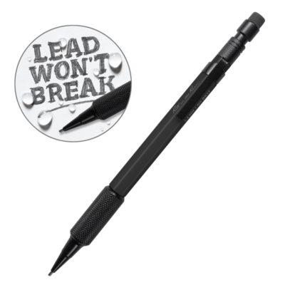 Mechanical Clicker Pencil – Black Pen with 1.3mm Black Lead