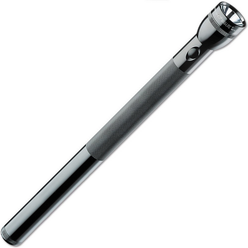 Maglite S3D016 – Sturdy 3-cell incandescent flashlight with krypton bulb and classic black finish.
