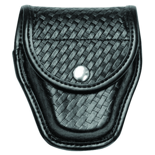 Bianchi 7917 Double Handcuff Case – Basketweave, Brass Snap Bianchi 7917 Double Handcuff Case – Basketweave, Brass Snap