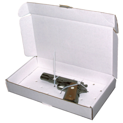 Gun Evidence Boxes (14 3/4” X 7 7/8” X 2 1/4”) – Set of 25