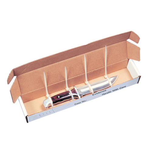 Knife Evidence Boxes (16” X 3” X 2”) – Set of 25 Knife Evidence Boxes (16” X 3” X 2”) – Set of 25