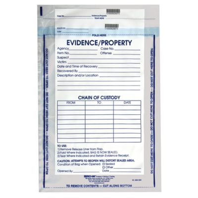 Integrity Evidence Bag – 100 Pack