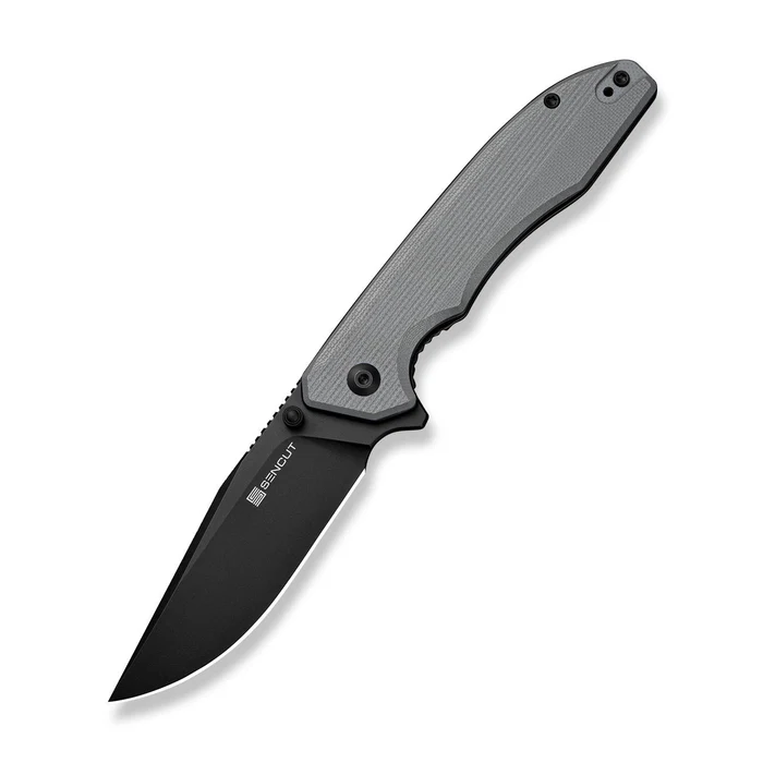 SEN SYLOR GRAY G10 3.4 CLIP PT SEN SYLOR GRAY G10 3.4 CLIP PT