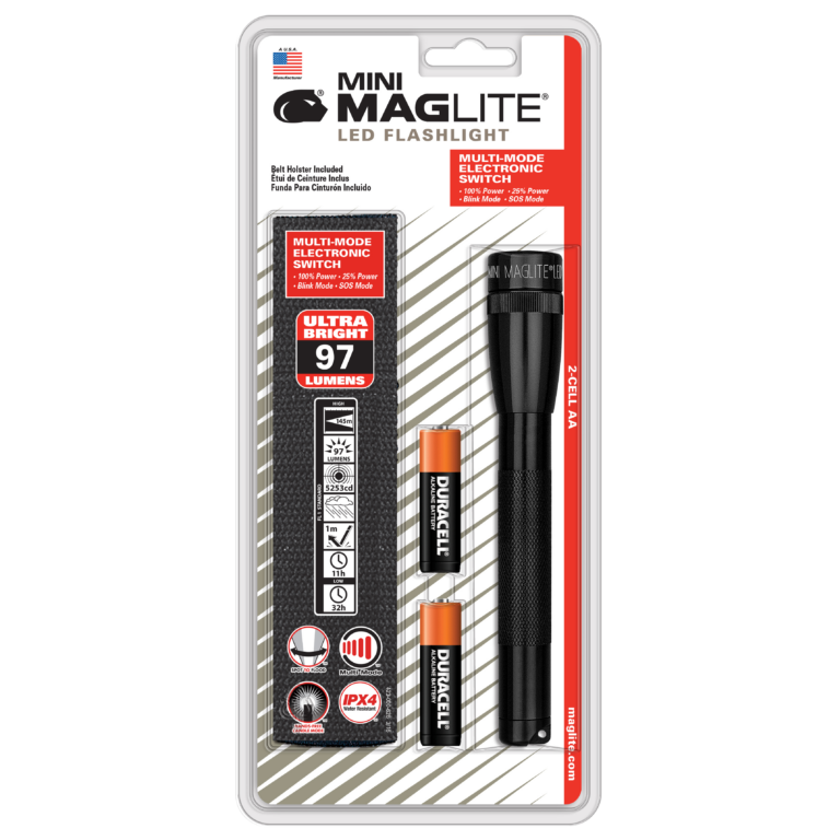 MINI MAGLITE LED AA FLASHLIGHT MINI MAGLITE LED AA FLASHLIGHT
