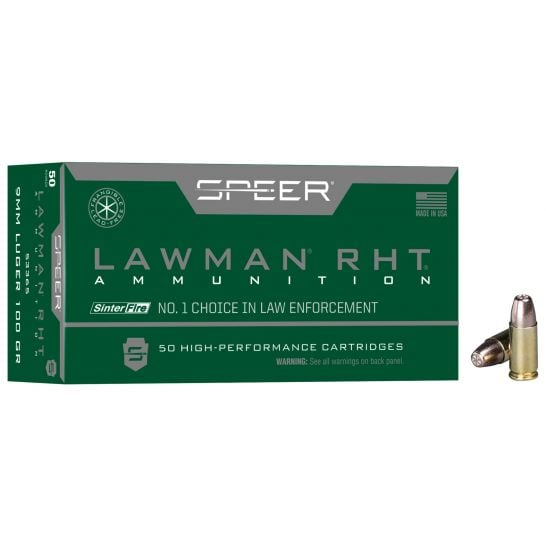 Speer Lawman RHT 9mm Luger Case