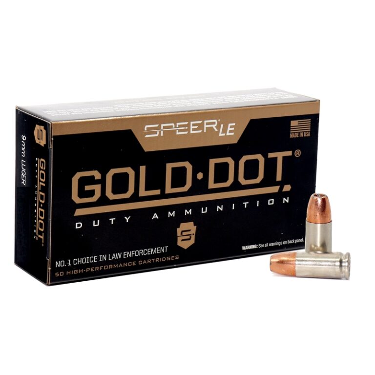 Speer Gold Dot 9mm Luger HP Speer Gold Dot 9mm Luger HP