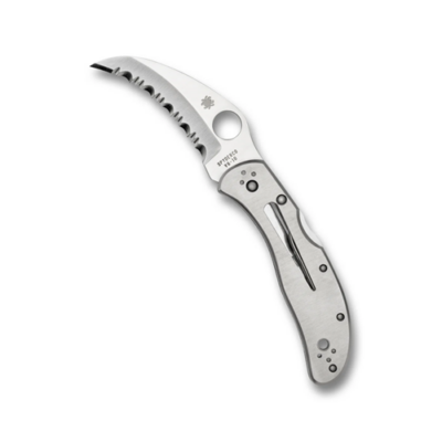 Spyderco Harpy Clipit SS 2.75″ Silv