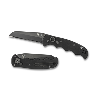 Spyderco Autonomy Au/Bl/Fs Black G10