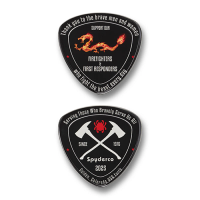 Spyderco Fire Dragon Coin