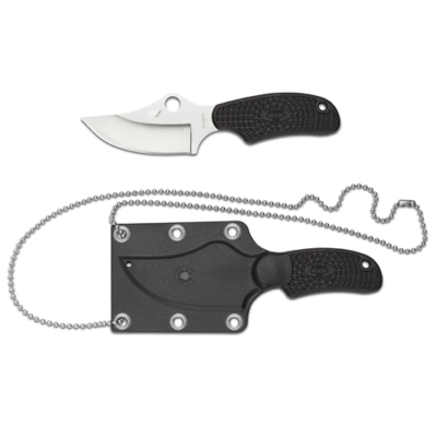 Spyderco Ark Ltwt 2.56″ Black with Sheath