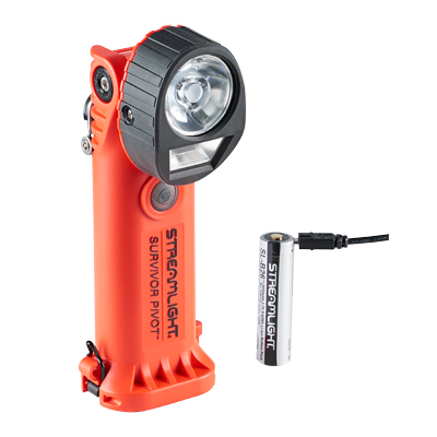 Streamlight Survivor Pivot USB – Orange Streamlight Survivor Pivot USB – Orange
