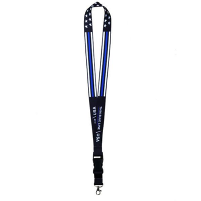 Thin Blue Line Lanyard – Stars and Stripes