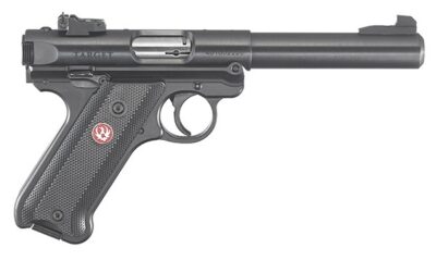 Ruger 40101 Mark IV Target 22 LR 5.50″ 10+1 Blued Frame Blued Steel Slide Black