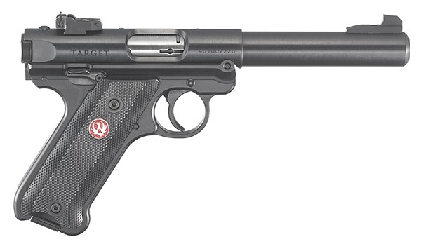 Ruger 40101 Mark IV Target 22 LR 5.50″ 10+1 Blued Frame Blued Steel Slide Black Ruger 40101 Mark IV Target 22 LR 5.50″ 10+1 Blued Frame Blued Steel Slide Black
