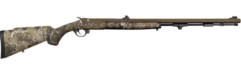 Traditions Pursuit Xt .50/26″ Veil Wideland Camo with Sights Burnt Bronze Cerakote Traditions Pursuit Xt .50/26″ Veil Wideland Camo with Sights Burnt Bronze Cerakote