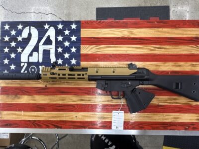 PTR INDUSTRIES PTR 9, 16″ Barrel, Black, 9mm, Semi-Auto, 2 10 round magazines, Black Case, No Lock