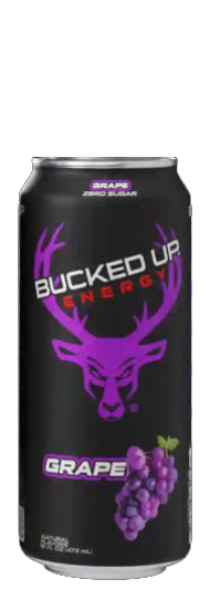 Bucked Up Energy Drink – Grape Bucked Up Energy Drink – Grape
