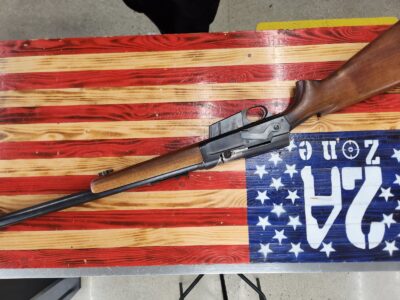 Remington, Model 81, 300 SAV, Semi Auto, Black, 22″ Barrel, No Case, No Lock