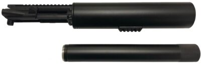 F5 MFG Soda Can Launcher – Black | Picatinny Rail | Includes Golfball/Net/Smoke Canister Attachment