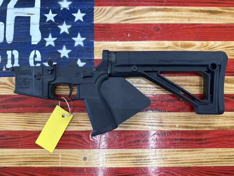 Daniel Defense M4 Carbine, Complete Lower Receiver, Black, Magpul MOE Fixed Stock, Featureless Grip, Seekins Ambi Safety, No Box Daniel Defense M4 Carbine, Complete Lower Receiver, Black, Magpul MOE Fixed Stock, Featureless Grip, Seekins Ambi Safety, No Box